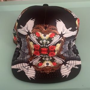 Vibrant trucker hat adjustable strap
